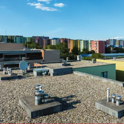 Flat commercial roof in Tampa showcasing professional roof inspection and maintenance by the best commercial roofing contractor in Florida