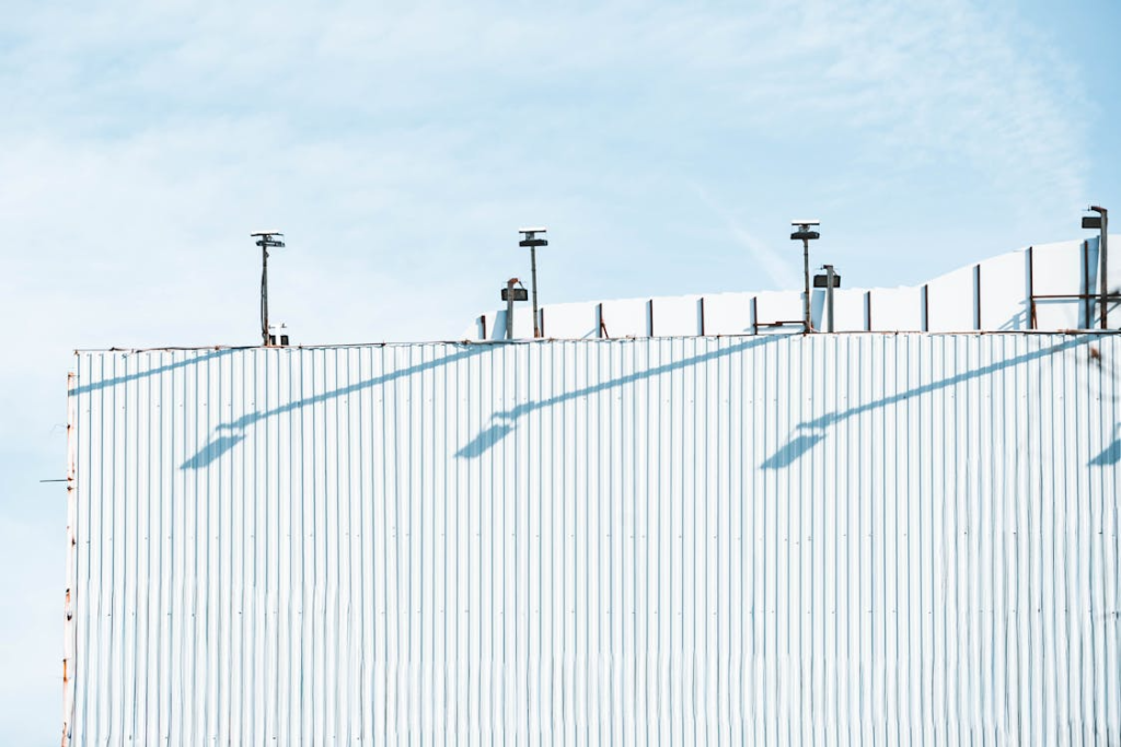 An image of an industrialist building
