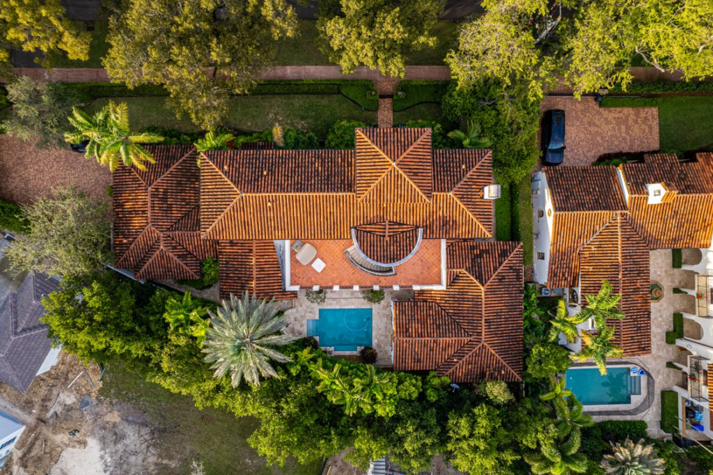 Roofs in a Florida home