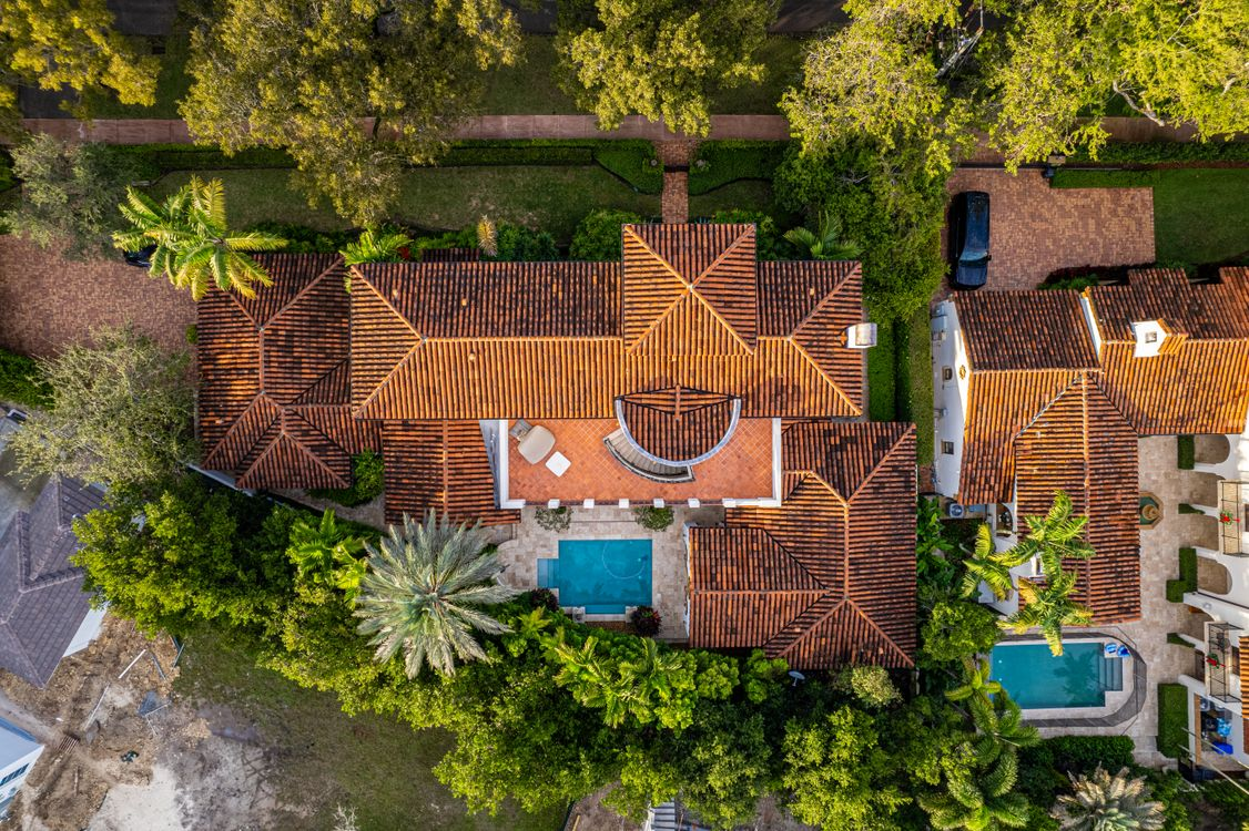 Roofs in a Florida home