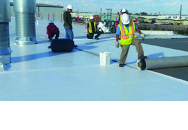 Commercial membrane repair work